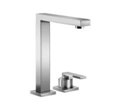 DORNBRACHT Lot Bar Tap Zweilochbatterie Mit Einzelrosetten Schwenkbar 360 Grad Ausladung 165 Mm Cor: Champanhe Escovado