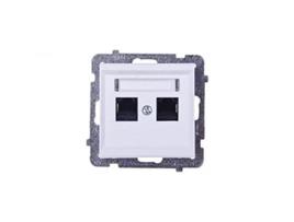 OSPEL Gpk-2R-K-M-00 Soquete Ip20 Branco 71 Mm 33 Mm 71 Mm 66 G