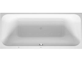 Banheira de Hidromassagem DURAVIT Happy D.2 1700X700Mm Versão de Encastrar 1 Encosto Inclinado À Esquerda Estrutura Conjunto de Resíduos E