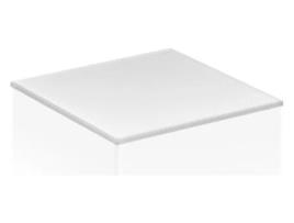 KEUCO Edição 11 Placa de Cobertura 1402X3X524 Mm Adequado para Aparador Lateral 31326/31327 Cor: Preto