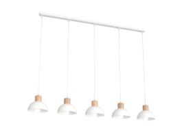 Candeeiro de Teto Seco Metal Branco 116X18X140 Cm EPIKASA