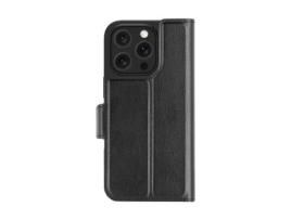 Capa Fólio Oslo Ranhura para iPhone 16 Pro DBRAMANTE1928 com Porta-Cartões Preto