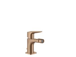 HANSGROHE Axor Citterio e Misturadora Monocomando para Bidé com Manípulo de Alavanca e Válvula de Descarga Cor: Ouro Vermelho Escovado