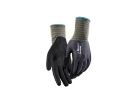 Luvas Unissexo BLAKLADER Trabalho Nitrilo Temperado Cinzento (Tamanho 10)