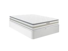 Sommier Cofre Canterbury YSMÉE Microfibra Branco (160x200cm)