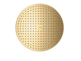 HANSGROHE Axor Showersolutions Chuveiro Suspenso 300 1Jet Montagem na Superfície Do Teto Cor: Óptica de Ouro Escovado