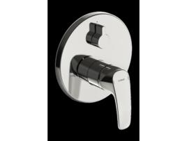 HANSA Hansapinto Misturadora de Banheira e Duche Conjunto Pronto a Montar com Dispositivo de Segurança Cromada 85283083