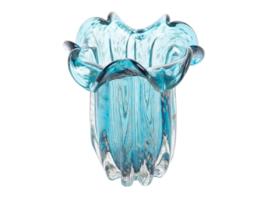 Vaso de Luxo Blue Flower HOUSE ART