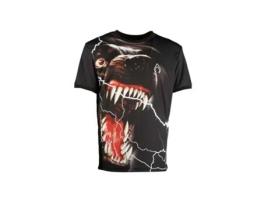 T-Shirt de Homem NYTROSTAR Poliéster Preto (L)