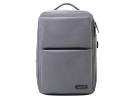 Mochila Computador de Homem BAGSMART Conectado Heather Poliéster Cinzento (t Comm)