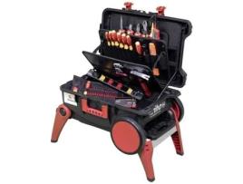 WIHA 45734 para Eletricistas Maleta de Ferramentas Equipada com 82 Peças L X a X P 497 X 680 X 336 Mm