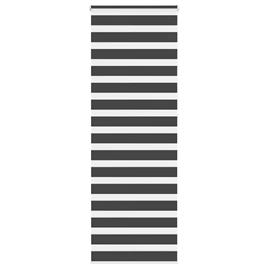 vidaXL Cortina de zebra 80x230 cm largura do tecido 75,9 cm poliéster