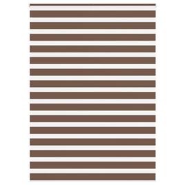 vidaXL Cortina de zebra 155x230 cm largura do tecido 150,9cm poliéster