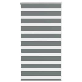 vidaXL Cortina de zebra 70x100 cm largura do tecido 65,9 cm poliéster