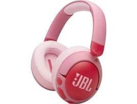 Auscultadorores Bluetooth True Wireless JBL JR470NC (On Ear - Microfone - Noise Cancelling - Rosa)