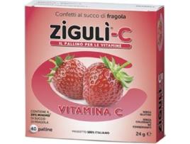Suplemento Alimentar FALQUI Morango Zigulì C (40 pérolas de 24g)