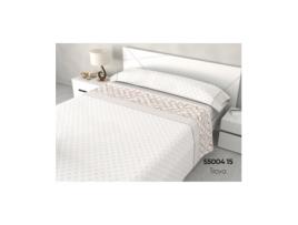 Conjunto de Lençóis HOMESECRET Troya (Algodão - 150 cm)