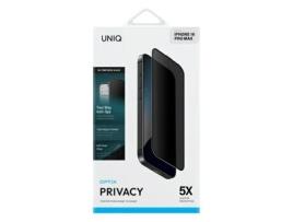 Película de Ecrã Avec Applicateur para iPhone 16 Pro Max UNIQ Vidro Temperado