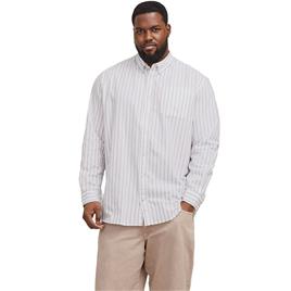 Jack & Jones Camisa De Manga Comprida Oxford Plus Size