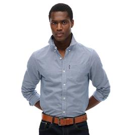 Superdry Camisa De Manga Comprida Essentials Oxford
