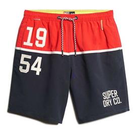 Superdry Calção De Banho Nautical Logo 17´´