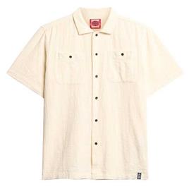 Superdry Camisa De Manga Curta Merchant Textured