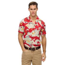 Superdry Camisa De Manga Comprida Merchant Hawaiian