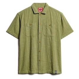 Superdry Camisa De Manga Curta Merchant Textured