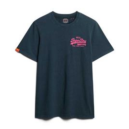 Superdry Camiseta De Manga Curta Vl Embroidered Relaxed