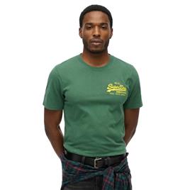 Superdry Camiseta De Manga Curta Vl Embroidered Relaxed