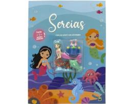 Livro Aventuras Com Borrachas - Colorir Atividades Sereias de Ana Cristina De Mattos (Português)