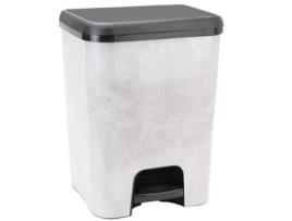 Cubo de Classe de Pedal Preto Dec. Cimento Iml 26L. COM-FORT HOUSE