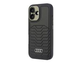 Capa para iPhone 16 Plus AUDI Rígida Preto