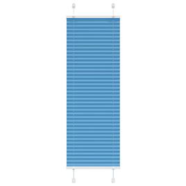 vidaXL plissado cego azul 45x150 cm Largura do tecido 44,4cm Poliéster