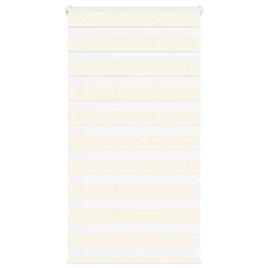 vidaXL Cortina de zebra 85x100 cm largura do tecido 80,9 cm poliéster