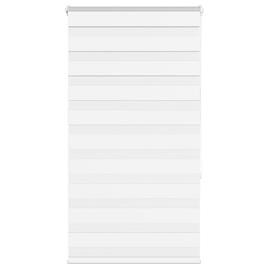 vidaXL Cortina de zebra 70x150 cm largura do tecido 65,9 cm poliéster