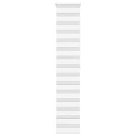 vidaXL Cortina de zebra 40x200 cm largura do tecido 35,9 cm poliéster