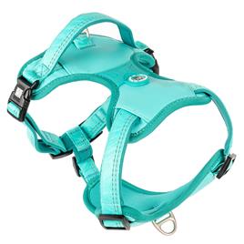 Peitoral Max & Molly - Matrix 2.0, azul turquesa - Tamanho S: 44 - 55 cm de circunferência do peito