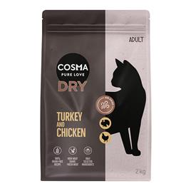 Cosma com peru e frango - Pack económico: 2 x 2 kg
