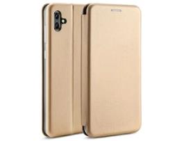 Capa para Samsung Galaxy A23 5G BELINE Pele Sintética Magnética Dourado