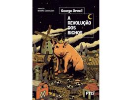Livro A Revolução Dos Bichos de George Orwell (Português)