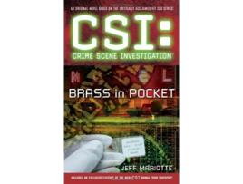 Livro CSI Crime Scene Investigation Brass in Pocket de Jeff Mariotte (Inglês)