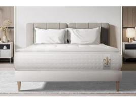 Estrado Vingt Quatre LITIER_DELUXE_TRADITION Espuma com memória Branco (180x200)