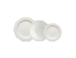 Louça QUEEN´S BY CHURCHILL Artic White (Branco - Cerâmica - 12 Peças)