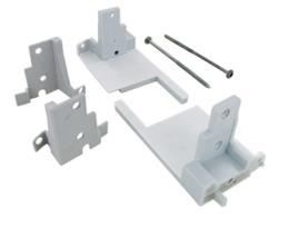 Soleira de Porta BILCOCQ Sva60062 Saco de 5 Pares de Pernas para Espuma de Soleira Reh 60 Rt-Na Parafuso-Ral 7035-Red60-L10-S