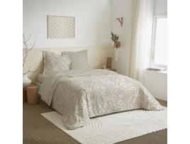Conjunto de Lençol COTON PUR Cama Natural Multicor - 4pcs (190 cm)