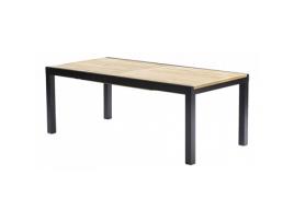 Mesa de Jardim Bali T 8/12 em Teca Preta WILSA GARDEN