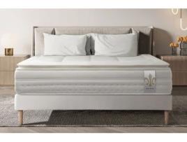 Colchão Base Vingt Huit LITIER_DELUXE_TRADITION Espuma com memória Branco (160x200cm)