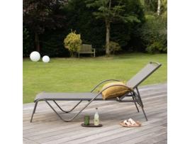 Espreguiçadeira Sunset Cinzento Antracite WILSA GARDEN