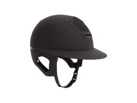 Capacete de equitação com proteções temporais e visera larga FREEJUMP Voronoi